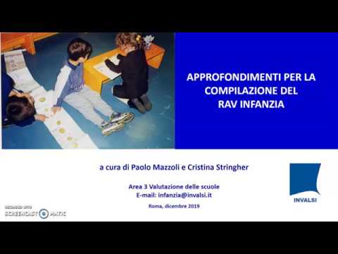 Approfondimenti per la compilazione del RAV Infanzia