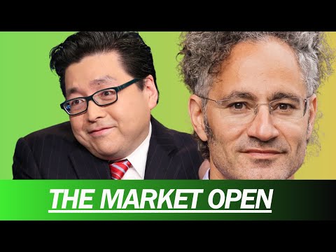 NEW PALANTIR ALEX KARP HUGE INTERVIEW, TOM LEE IS BULLISH 2024 | MARKET OPEN Episode cover