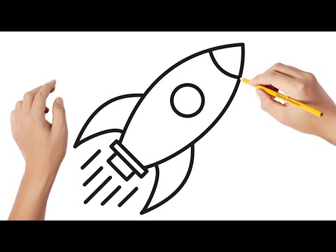 Vídeo: Como Desenhar Um Foguete Espacial