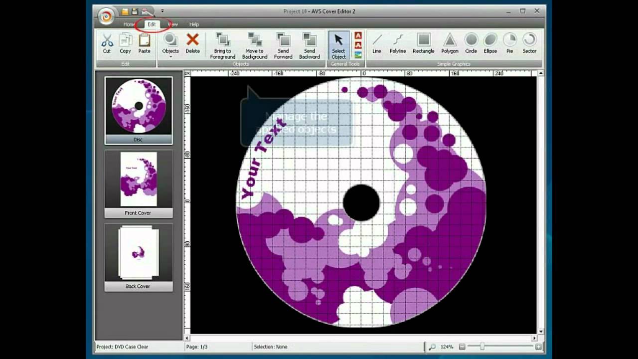 How to produce colorful discs with AVS Cover Editor? YouTube