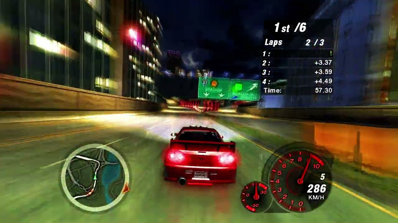 NFSU2 | 4K-RTX ReShade | BETA v0.2