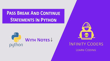 Pass Break and Continue Statements in python #12