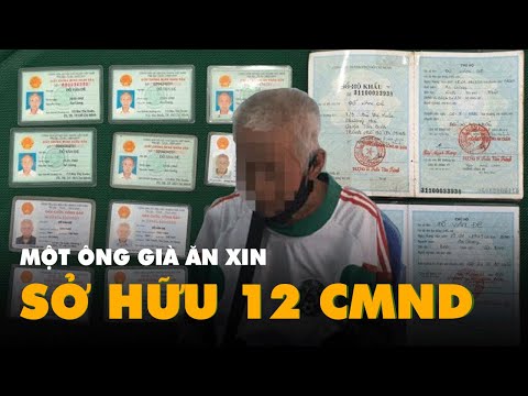 Video Một người ăn xin ở TP.HCM có 5 giấy chứng minh nhân... - youtube
