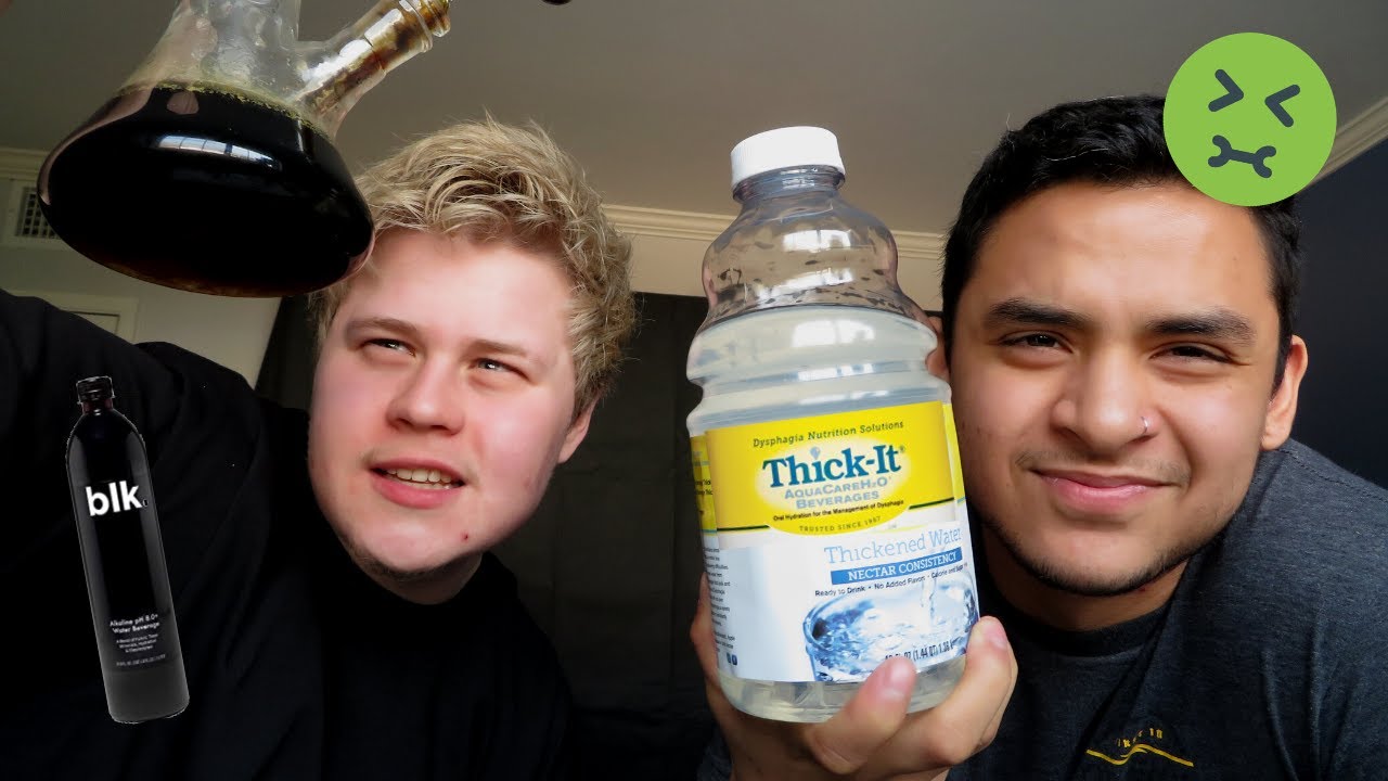 HITTING A BONG WITH THICK WATER!!