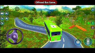 Offroad Bus Simulator 3D Game| Bus Simulator Game| Bus Driving Simulator 2023 Gameplay| Games screenshot 5