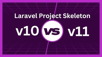 Laravel Project Skeleton v10 vs v11