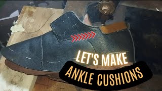 How to fix ankle Cushion to Derby Shoes