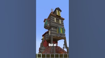 I Built Weasleys House From Harry Potter In Minecraft!
