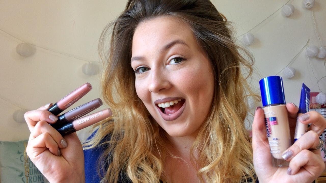 First Impressions  Testing New Rimmel London MakeUp 2018 - YouTube