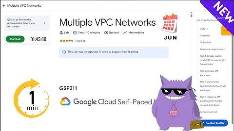 Multiple VPC Networks| #2025 | #GSP211 |#qwiklabs |Solution