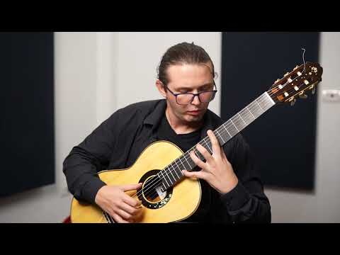 Видео: Rodrigo. Adagio from Concierto de Aranjuez. Solo guitar version by Vladimir Gapontsev on Sakurai 77