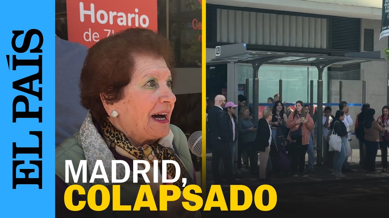 APAGÓN | Un día SIN LUZ en el CENTRO de MADRID: caos en el transporte y las tiendas | EL PAÍS