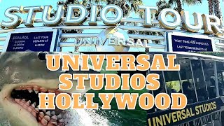 【Full HD】 STUDIO TOUR At Universal Studios Hollywood 🎥 Tram Tour