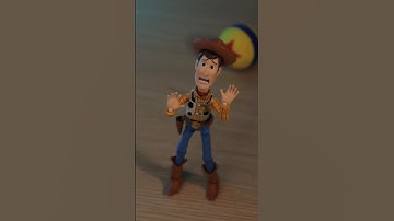 Woody Meets Sulley #stopmotion #toystory #pixar