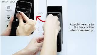 TY152 Smart Lock Installation Tutorial Video