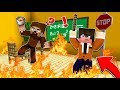 FAKİR SINIFTA YANGIN ÇIKARTTI! 😱 - Minecraft