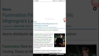 Funimation Files Response to Vic Mignogna's Lawsuit