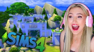 How To Make The BEST Sims 4 House (TOUR) LIVE