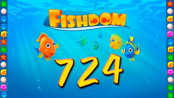 Fishdom: Deep Dive level 724 Walkthrough