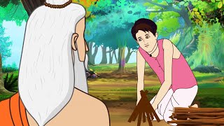 ईमानदार लकड़हारा | The Honest Woodcutter | Hindi Moral Stories