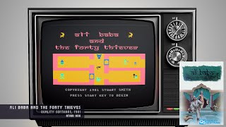 Ali Baba and the Forty Thieves - Quality Software, 1981 - Atari 800 (4K)
