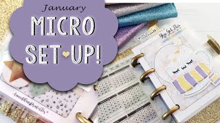 Micro HP Happy Notes for the New YEAR |  a Brand New Wallet and Set UP!