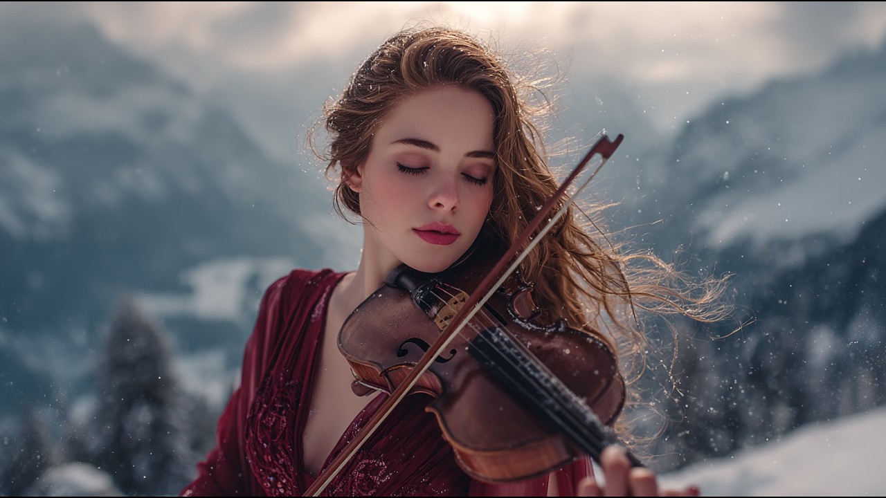 Enchanting Winter Melodies: Cello, Violin & Piano for Relaxation 🎶