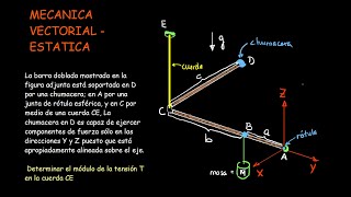 v#230.- PROBLEMA DE ESTATICA - EQUILIBRIO