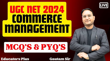 UGC NET Commerce and Management June 2024 #ugcnetcommerce