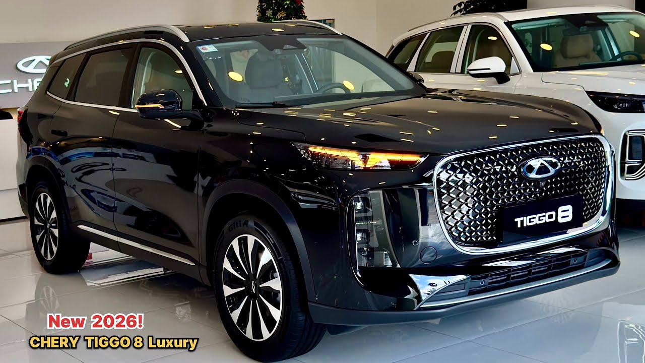 Новинка 2026 года! Новый премиальный Chery Tiggo 8: роскошный интерьер и экстерьер. Подробный обзор.