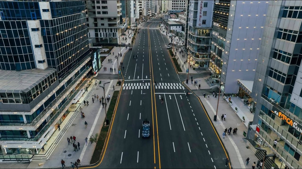 Улица Артлас Боле, город Аддис-Абеба 🇪🇹