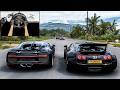 1480HP Bugatti Veyron Super Sport W16 VS Hypercars Battles!| Forza Horizon 5|Steering Wheel Gameplay