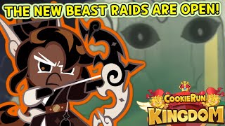 NEW MYSTIC FLOUR COOKIE RAID BATTLES! (Cookie Run: Kingdom)
