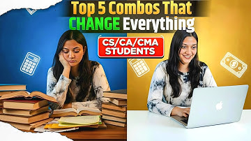 Top 5 Course Combinations with CS/CA/CMA that can Change your Career! 🚀💰