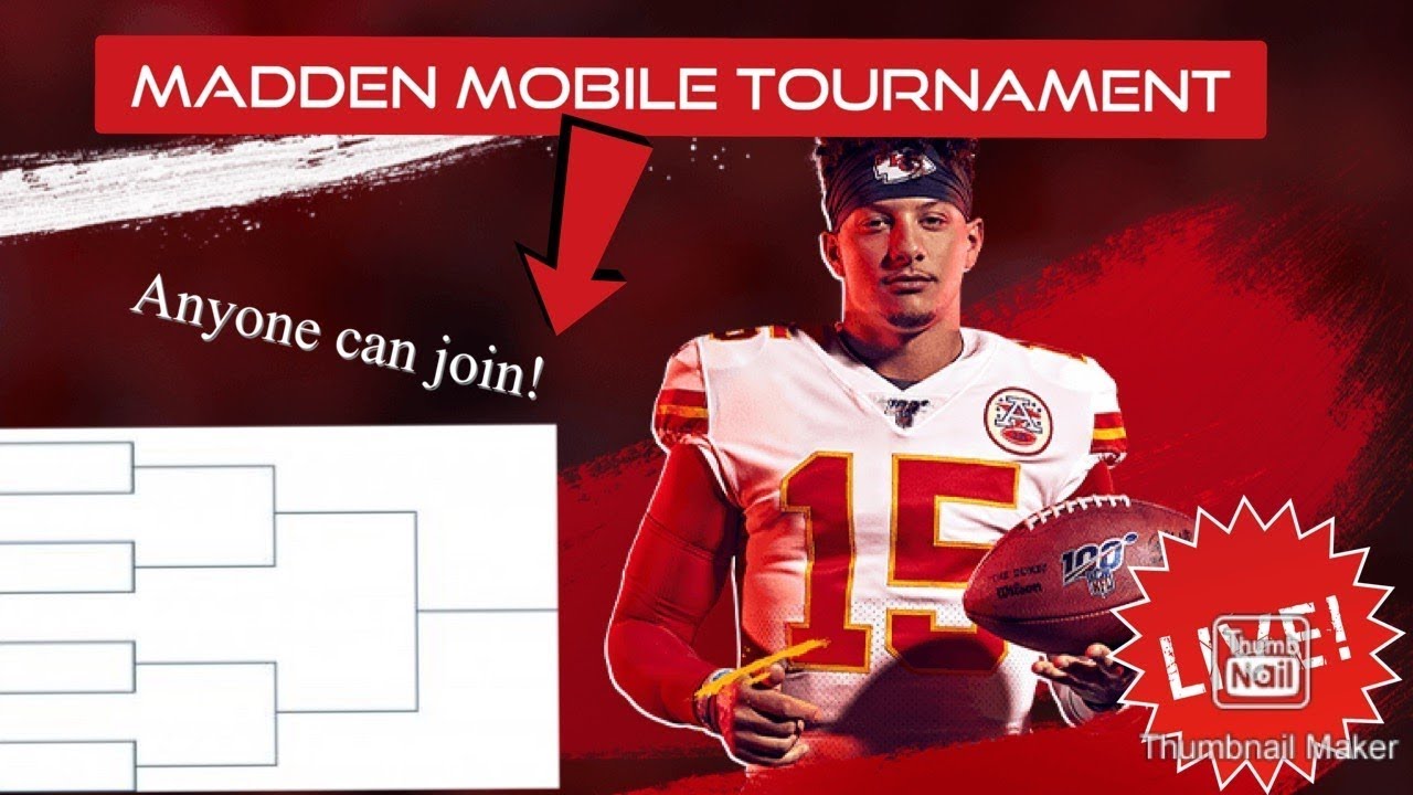 🏈 MADDEN MOBILE TOURNAMENT LIVE!! ANYONE CAN JOIN!! PRIZES!
