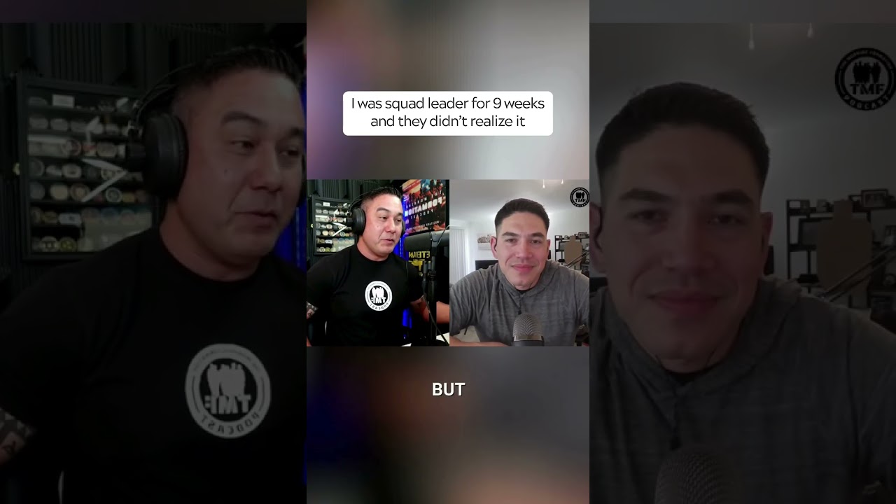 I was 18… leading a squad in basic training #MilitaryStories #VeteranStories #shorts