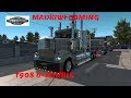 American Truck Simulator T908 white b double