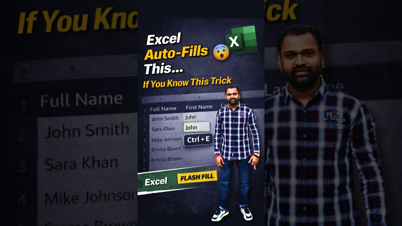Excel Auto-Fills This… If You Know This Trick 