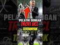 pelatih dengan trofi Champions league terbanyak
