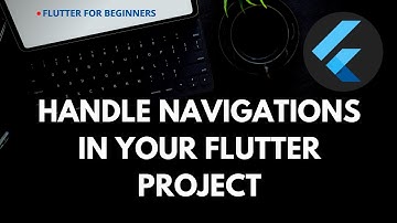 Handle Navigations In Flutter - Unnamed Routes - Flutter for Beginners