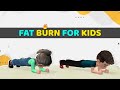 15-MINUTE FULL BODY FAT BURN - EXERCISE FOR KIDS