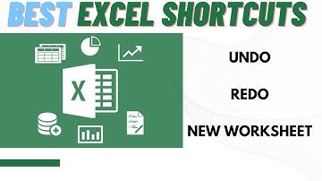 How to Undo and Redo in Excel | Best Excel Shortcuts