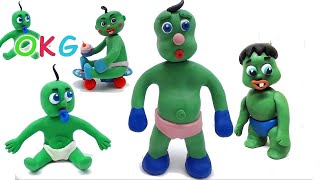 Cute Green Baby Videos - GreenBabies Compilation - Baby Stop Motion Animations