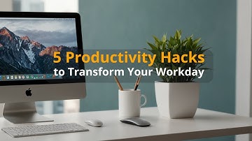 Boost Your Day!  Top 5 Productivity Hacks from AI