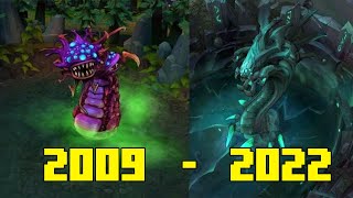 Evolution of Baron Nashor (2009 - 2022) [ League of Legends ]