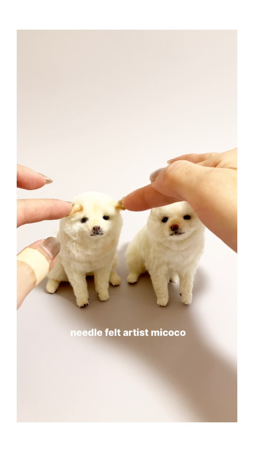 needle felt artist micoco - YouTube