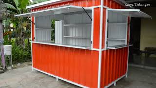 Cara Membuat Booth Container 3x2 meter