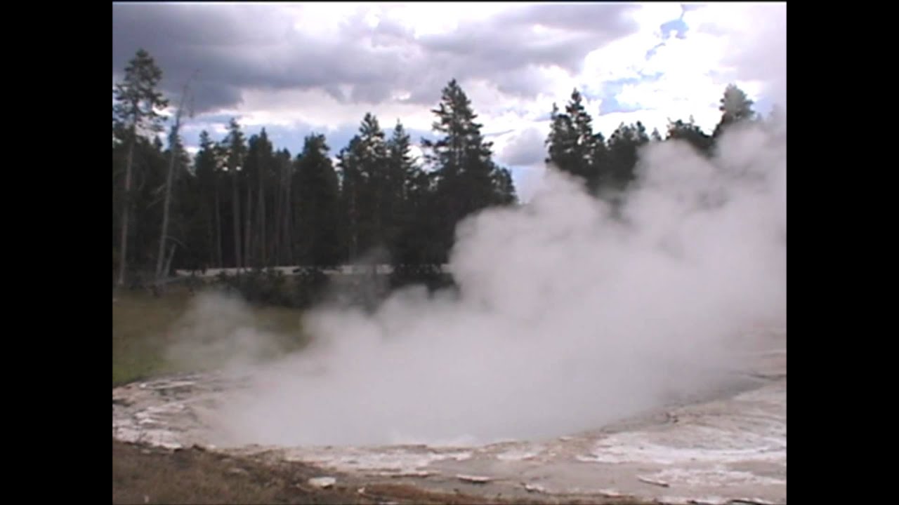 Silex Spring minor eruption, July 14, 2001