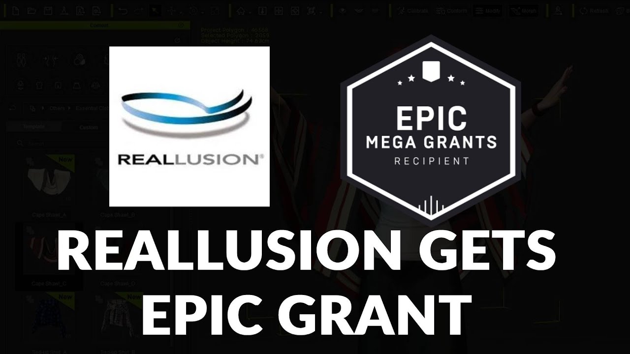 REALLUSION RECIEVES EPIC GRANT GIVEAWAY WINNERS ANNOUNCEMENT & MORE
