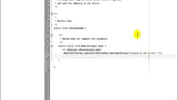 Programa Calcular edad en Net Beans Ing.Israel Lopez